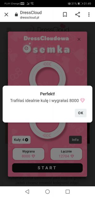 Dresscloud 8 lat - Ósemka! Zabawmy się! 💓