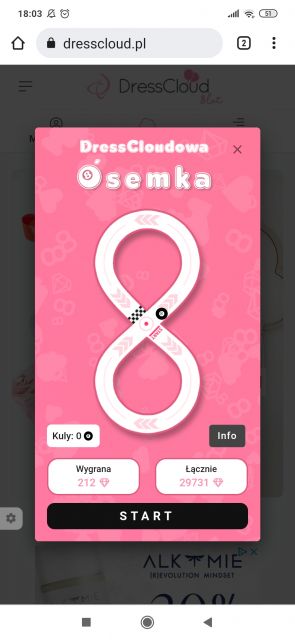 Dresscloud 8 lat - Ósemka! Zabawmy się! 💓