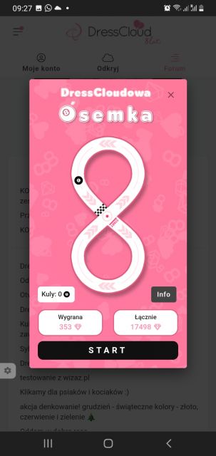 Dresscloud 8 lat - Ósemka! Zabawmy się! 💓