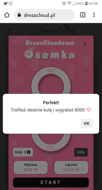 Dresscloud 8 lat - Ósemka! Zabawmy się! 💓