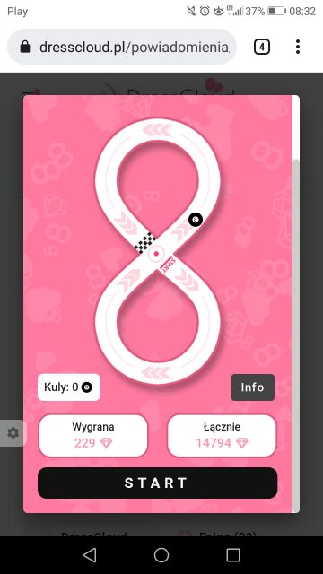 Dresscloud 8 lat - Ósemka! Zabawmy się! 💓