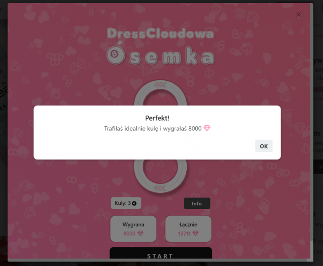 Dresscloud 8 lat - Ósemka! Zabawmy się! 💓