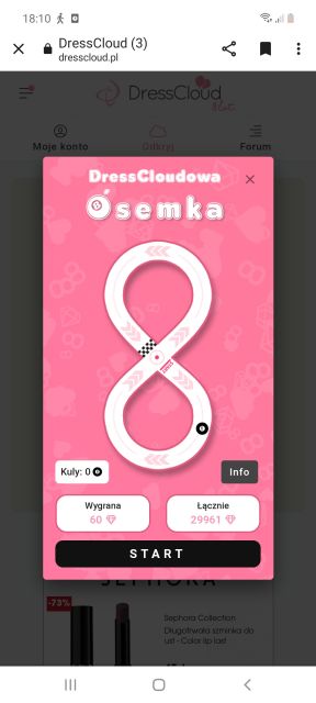 Dresscloud 8 lat - Ósemka! Zabawmy się! 💓