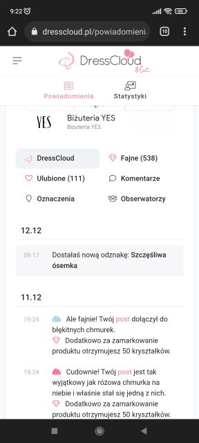 Dresscloud 8 lat - Ósemka! Zabawmy się! 💓