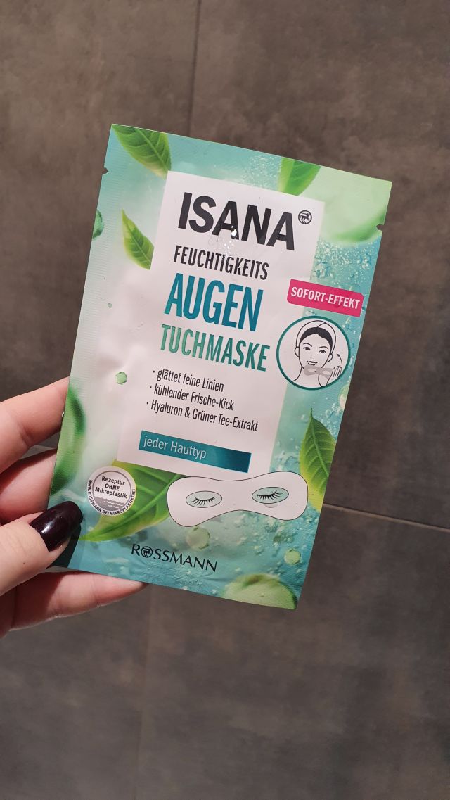 Isana Maseczka na okolice oczu, Nawilżająca, Augen