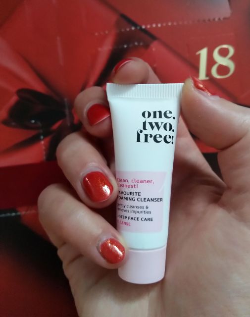 One.two.free.! Żel pianka do mycia twarzy