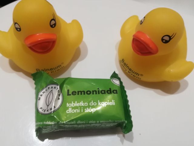 Marba Cosmetics Manufaktura Piękna, Tabletka do kąpieli dłoni i stóp, Lemoniada