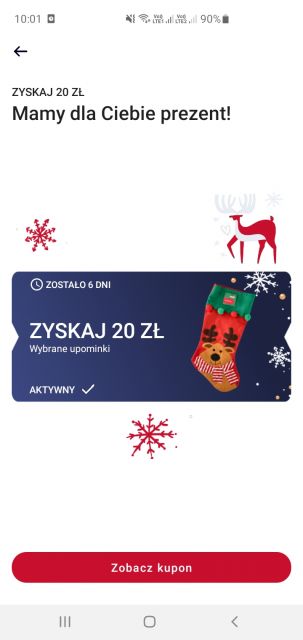 Kalendarz adwentowy Rossmann - aplikacja