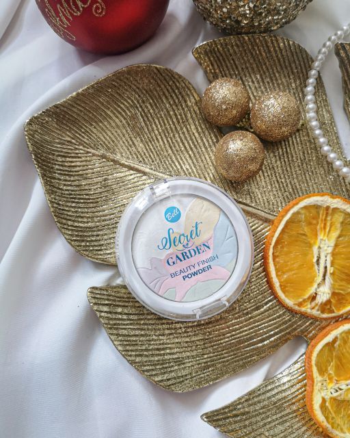 Bell Secret Garden, Puder do twarzy korygująco - upiększający 