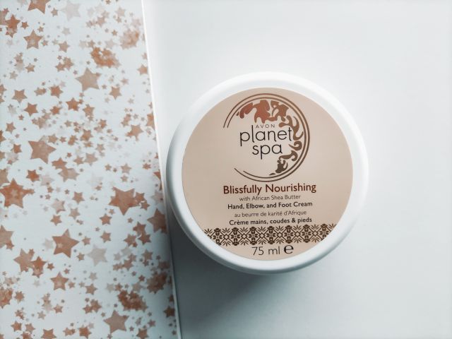 Avon Planet Spa, Blissfully Nourishing, Odżywczy krem do rąk z masłem shea