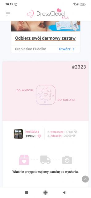 Jestem szczęśliwa bo..