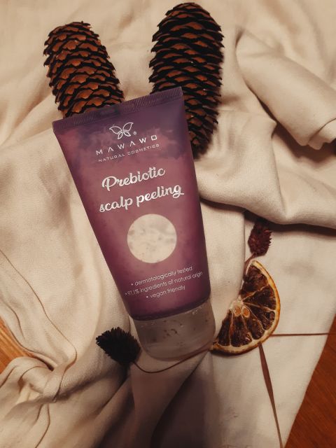 Mawawo Natural Cosmetics Peeling do skóry głowy, Prebiotyczny