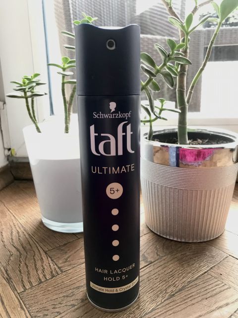 Schwarzkopf Taft, Ultimate, Ultimate Hold, Lakier do włosów, Crystal Shine, 5+