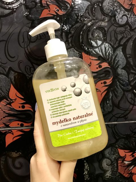 VINSVIN Mydło w płynie, Naturalne, Z nanosrebrem