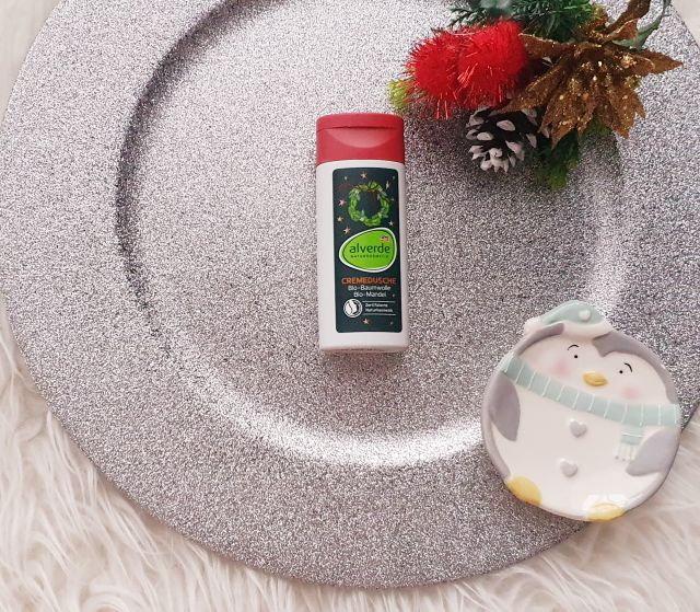 Alverde Żel pod prysznic, Bio bawełna, Bio migdał 