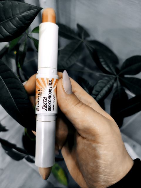Rimmel Insta Duo, Contour Stick, Sztyft do konturowania twarzy, Light