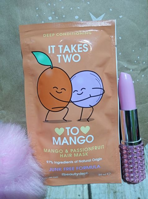 Orange Creatives Maska do włosów, It Takes Two To Mango, ekstrakt z mango i olej z passiflory