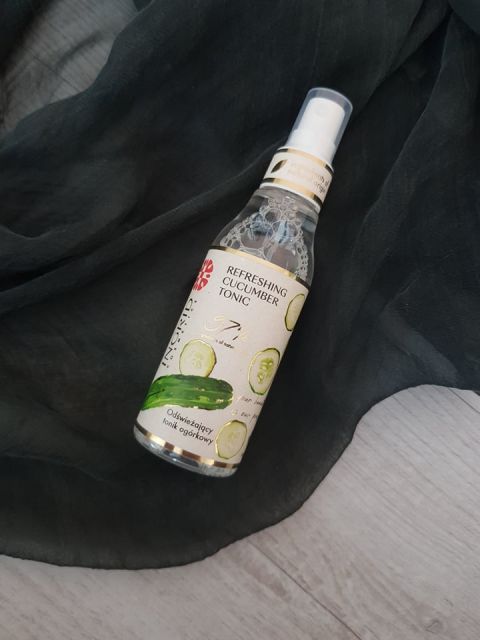 Ingrid Tonik do twarzy, Odświeżający, Ogórkowy