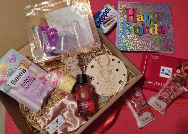 Paczka doughnut cudna urocza