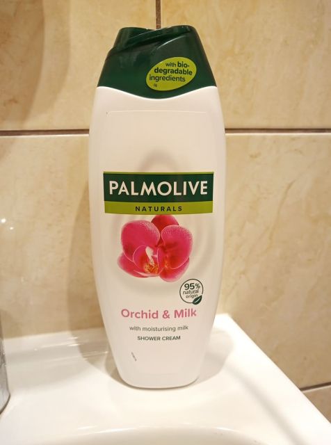 Palmolive Naturals, Żel pod prysznic, Orchid & Milk