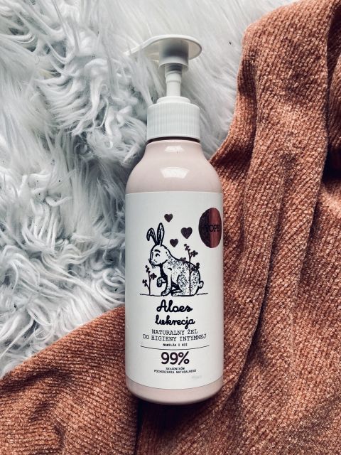 YOPE Żel do higieny intymnej, Aloes i lukrecja