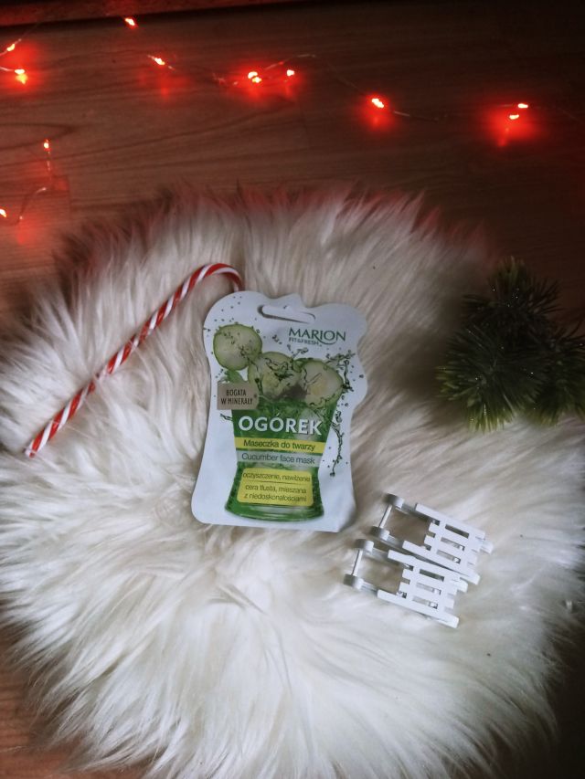 Marion Fit&Fresh, Maseczka do twarzy, Ogórek