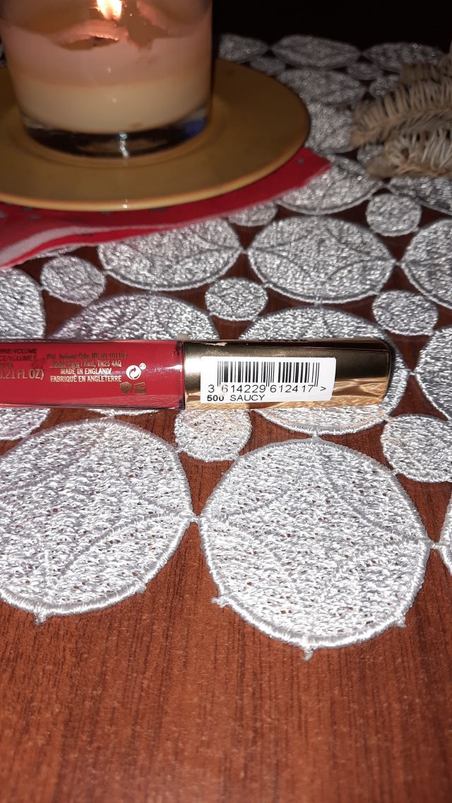 Rimmel Oh My Gloss Plump, Błyszczyk do ust, nr 500 Saucy