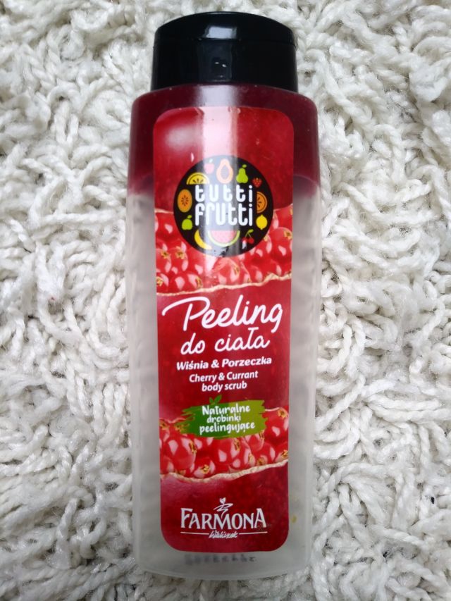 Farmona Tutti Frutti, Peeling do ciała Wiśnia i Porzeczka