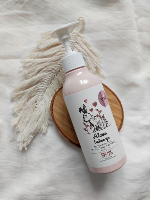 YOPE Żel do higieny intymnej, Aloes i lukrecja