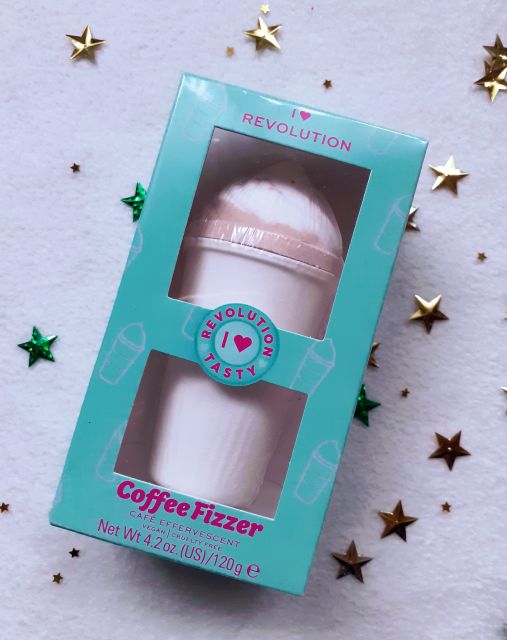 Makeup Revolution I Heart Revolution, Kula do kąpieli, Musująca, Coffee Fizzer