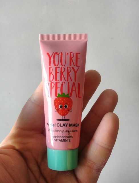 Maxbrands Marketing B.V Maseczka z glinką truskawka