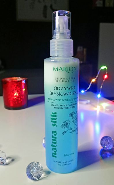 Jedwabna odżywka w sprayu