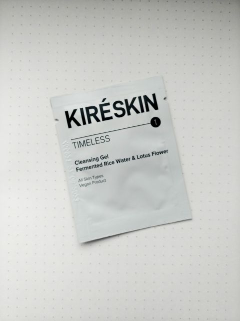 Kire Skin Timeless, Żel do mycia twarzy, Oczyszczający, Fermented Rice Water & Lotus Water