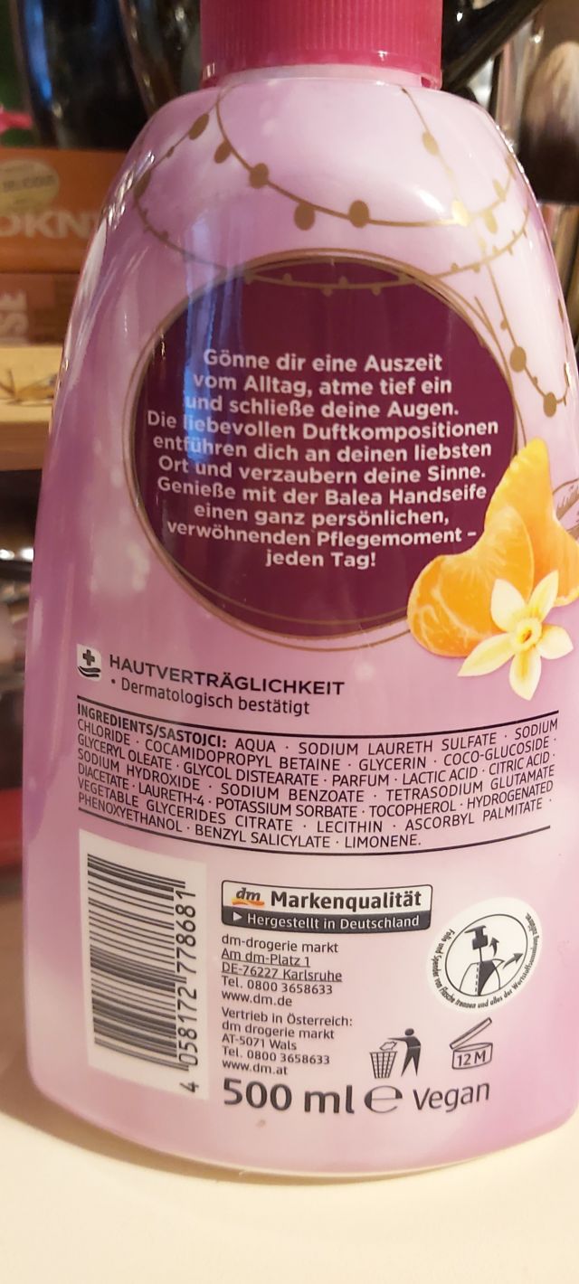 Mydełko w płynie Balea 