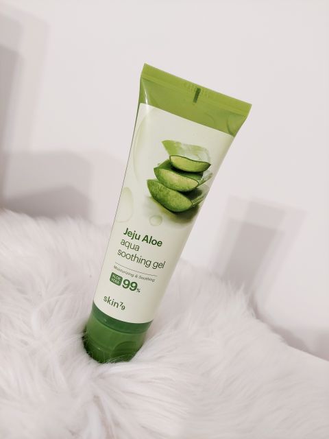 SKIN 79 Jeju Aloe, Aqua Soothing Gel, Żel aloesowy, Łagodzący
