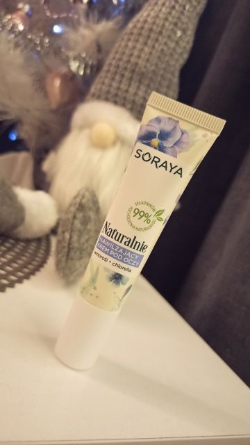 Soraya Naturalnie, Krem pod oczy, Nawilżający, Winorośl, Chlorella