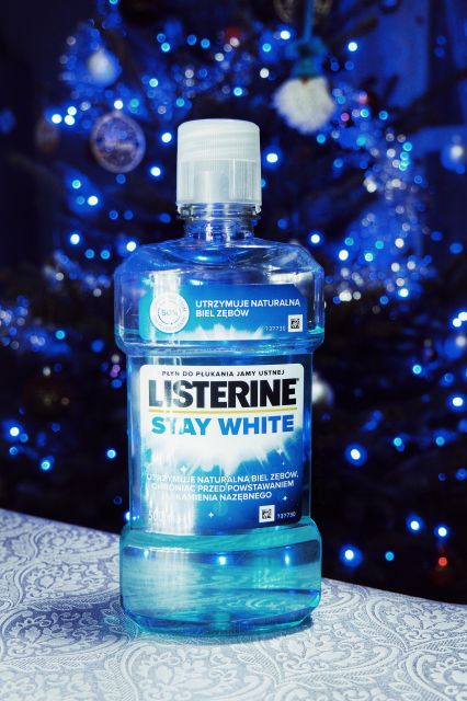 Listerine Płyn do płukania jamy ustnej, Stay White