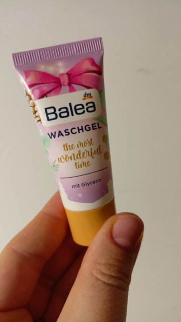 Balea Żel do mycia twarzy, the most wonderful time, z Gliceryną 