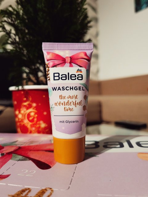 Balea Żel do mycia twarzy, the most wonderful time, z Gliceryną