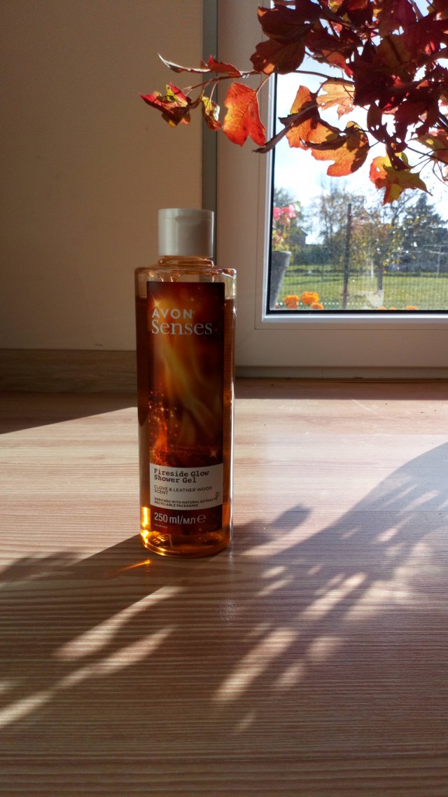 Avon Senses, Żel pod prysznic, Fireside Glow 