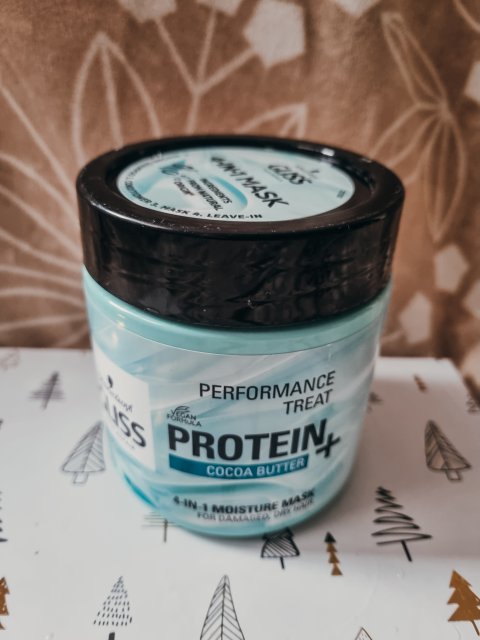 Schwarzkopf Gliss Kur, Protein + Shea Butter, Maska do włosów, Odżywiająca, 4 w 1