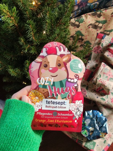 Tetesept Płyn do kąpieli, Cozy Hugs, Orange, Zimt & Kardamon 