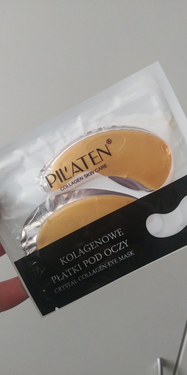 Pilaten Płatki pod oczy, Krystaliczne, Kolagenowe, Crystal Collagen Eye Mask