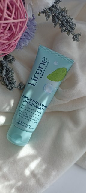 Lirene Dermoprogram, Bambusowy peeling gruboziarnisty z ekstraktem z mięty