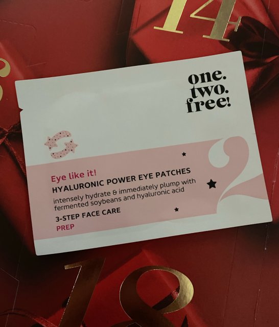 One.two.free! Hyaluronic Power Eye Patches, Płatki nawilżające pod oczy 