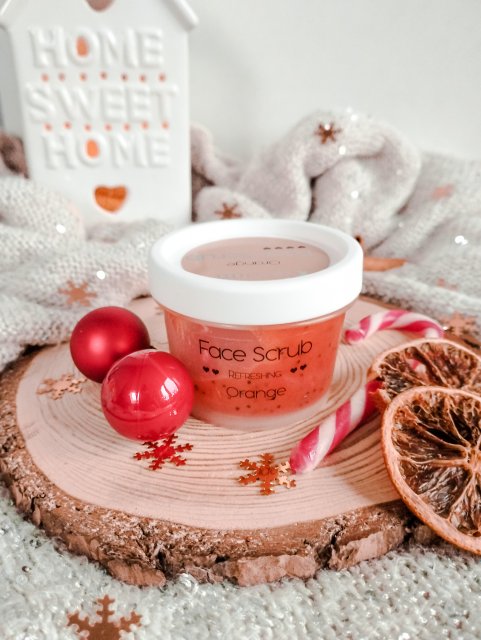 Nacomi Peeling do twarzy, Odświeżający, Pomarańcza