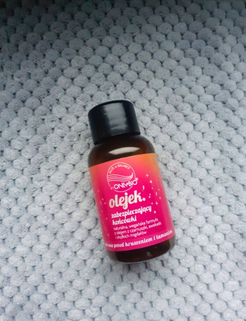 OnlyBio Hair Balance, Olejek zabezpieczający końcówki włosów