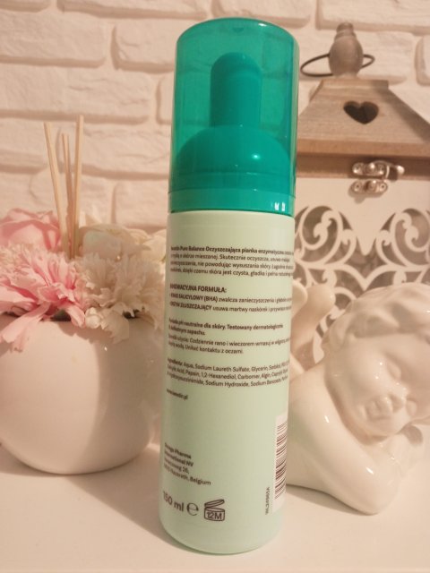 Iwostin Pure Balance, Pianka do mycia twarzy, Oczyszczająca, Enzymatyczna