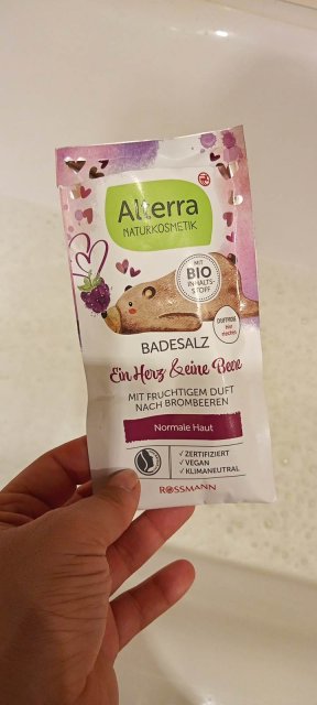 Alterra Sól do kąpieli, Ein Herz & Eine Beere, Serce i owoce jagodowe
