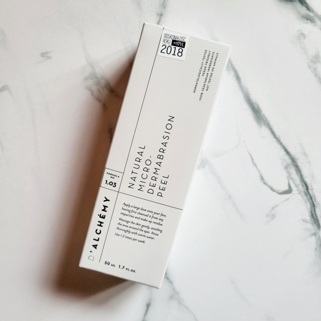 d'Alchemy Peeling do twarzy, Natural Micro Dermabrasion Peel